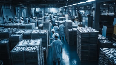 ベトナムの水産加工会社